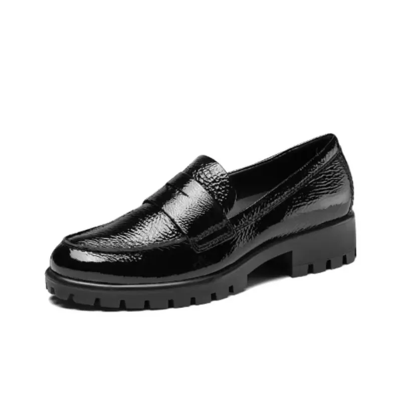 Ecco Modern Collection Loafers 4cm Women's Black-2