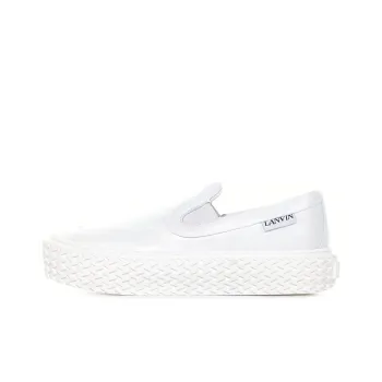 Lanvin Stylish Skateboarding Shoes Women's White
