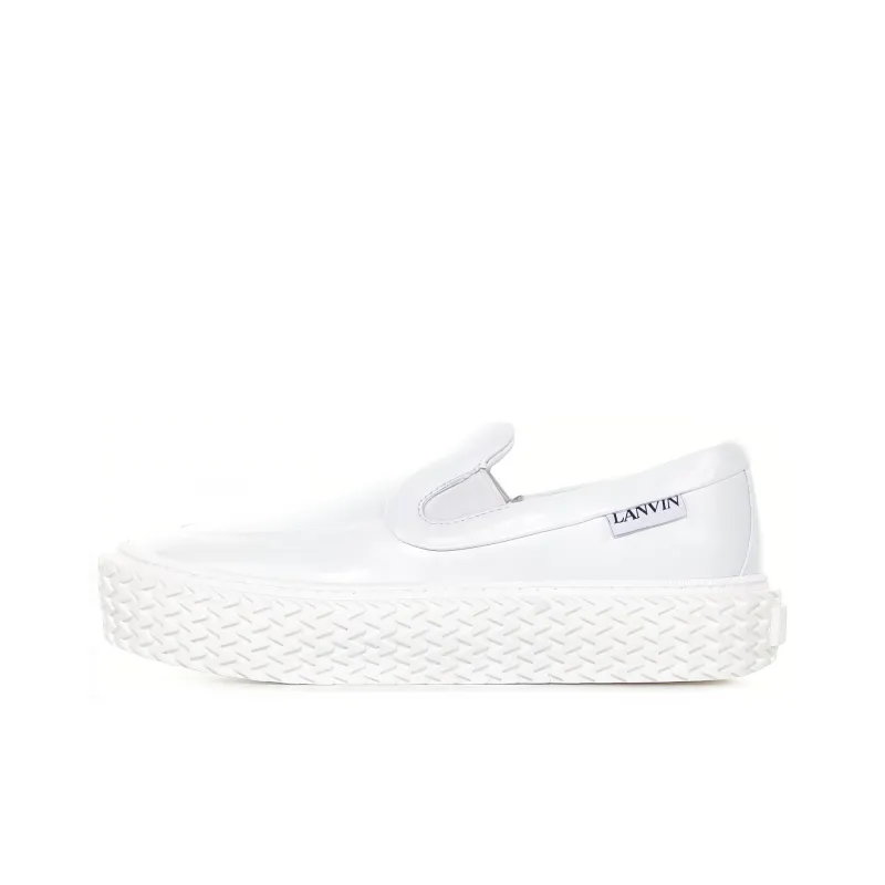 Lanvin Stylish Skateboarding Shoes Women's White-0