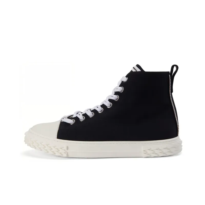 Giuseppe Zanotti/GZ Blabber High-Top Stylish Skateboarding Shoes Men's Black-0