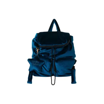 See By Chloe Velvet Backpack Women's Deep Sea