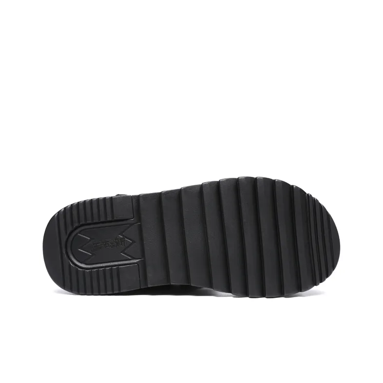 SANGUSANXIN Adjustable Hook and Loop Lightweight Sandal Men's Black-5