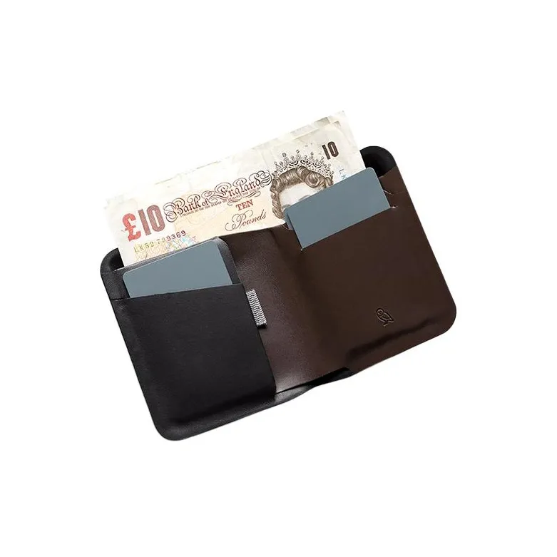 BELLROY Cow Leather Wallet Unisex Aurora Black-1