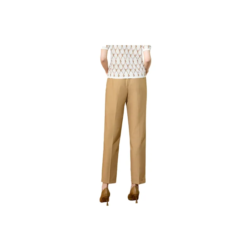 SMEN Casual Pants Women's Khaki-1