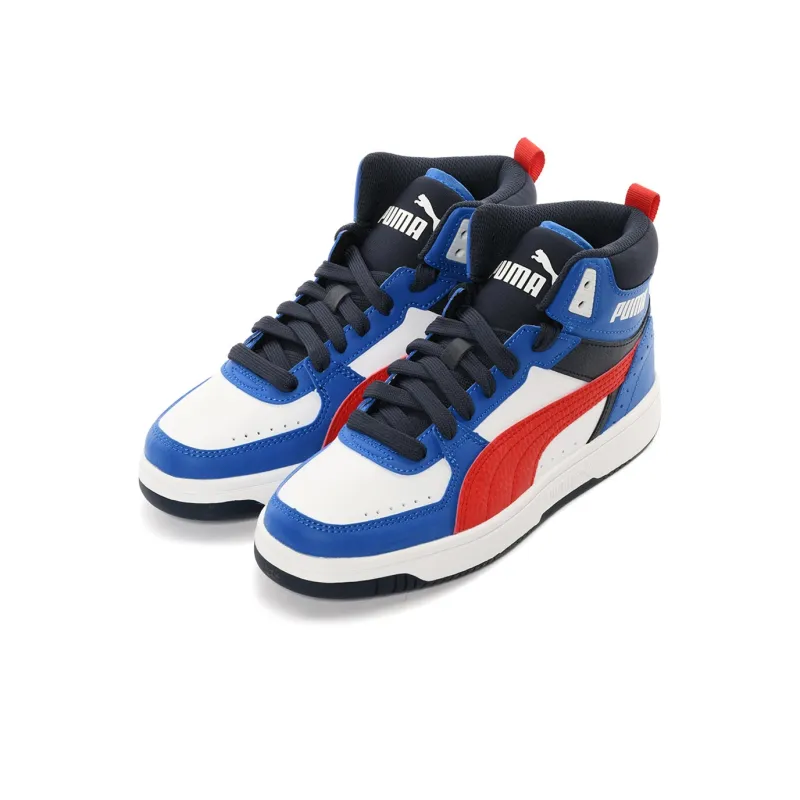 PUMA Rebound Joy Mid Top Skateboard Shoes Unisex Blue-1