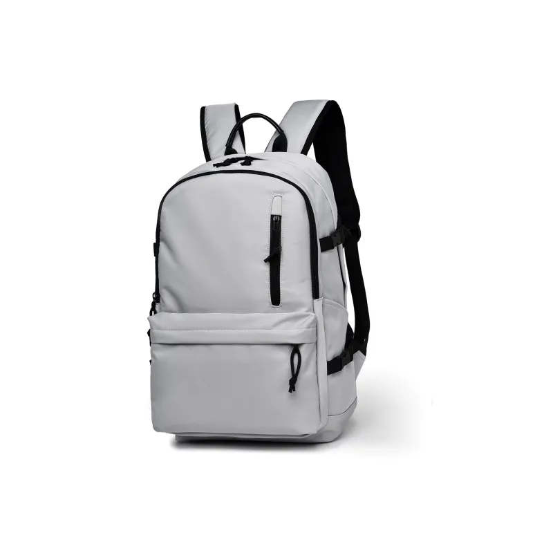 GEERDUN Abrasion Resistant Fabric Backpack Unisex Black/Gray/Blue/Ecru-2