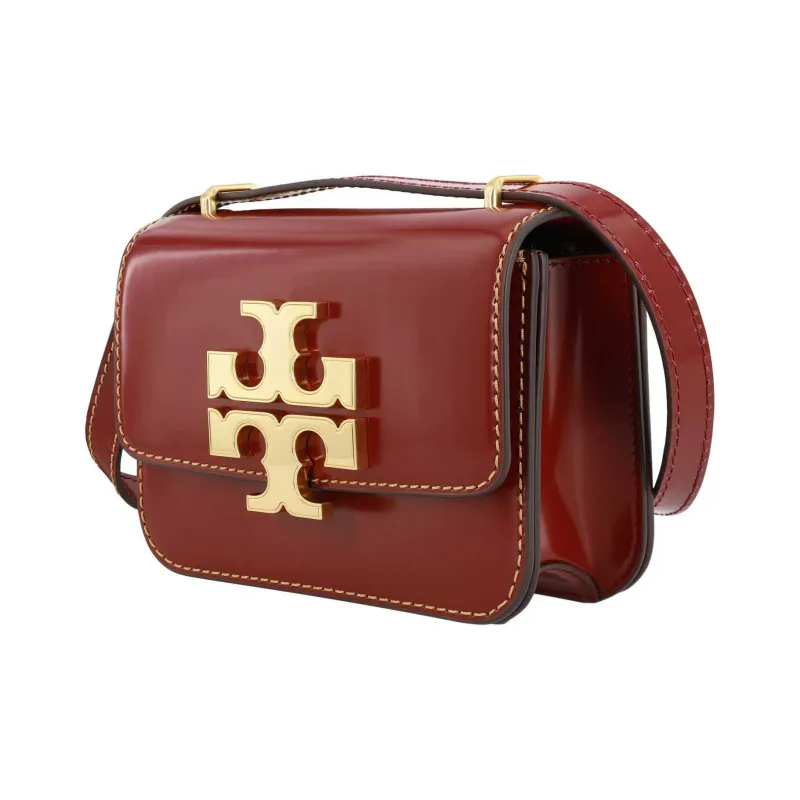 TORY BURCH Cow Leather Shoulder Bag Women's Burgundy-3