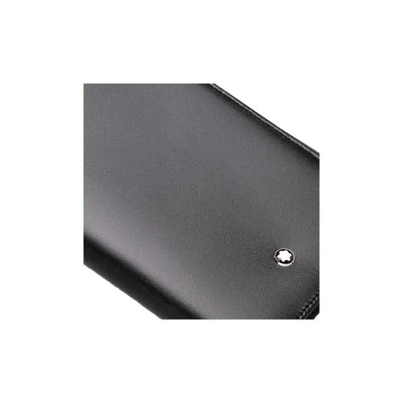 MONTBLANC Meisterstuck Cow Leather Wallet Men's Black-9