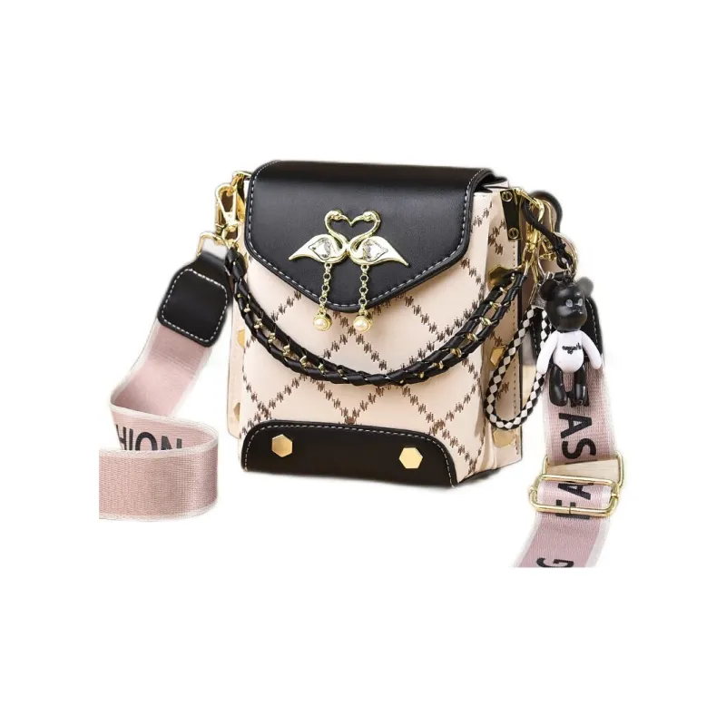 Weymond PU Small Shoulder Bag Crossbody Bag Cell Phone Pouch Regular Women's Green/Pink/White/Black/Khaki-0