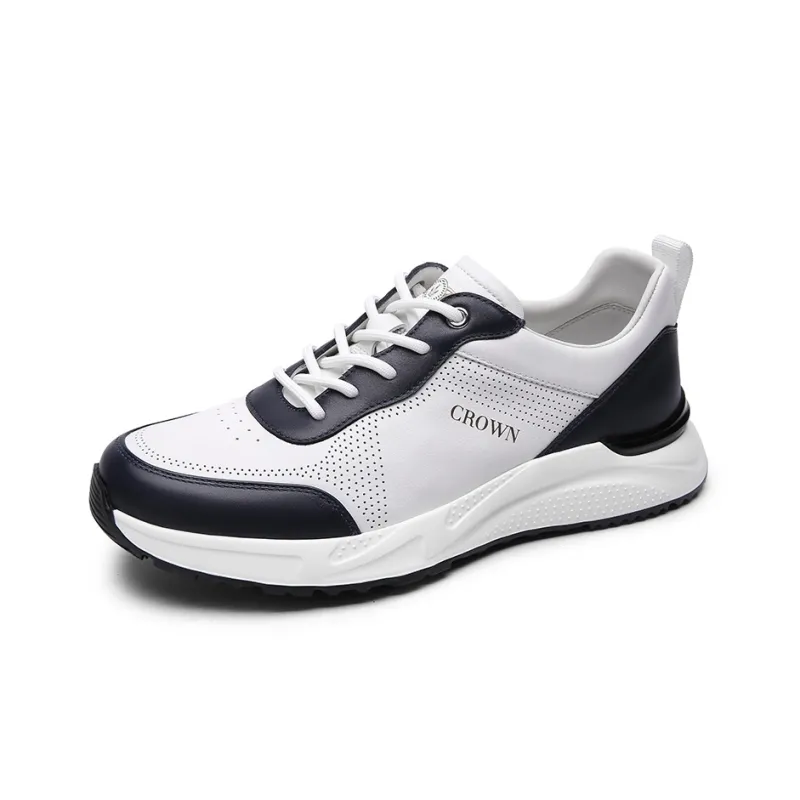 CROWN Wear-Resistant Slip-Resistant Low-Top Casual Shoes Men's-6
