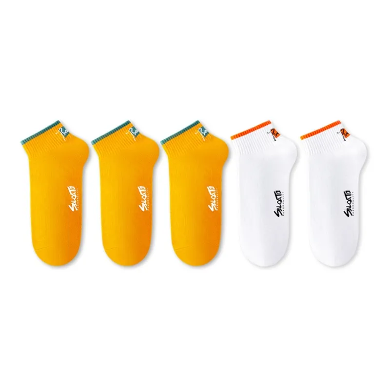 Taste The Color Ankle Socks Unisex 5 Pack-5