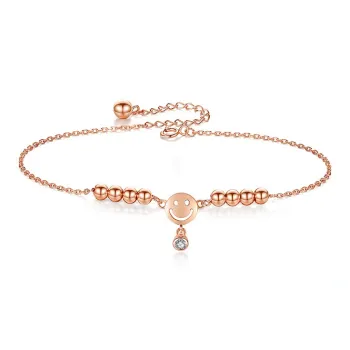 DRYWORLD 925 Sterling Silver Anklets Women's