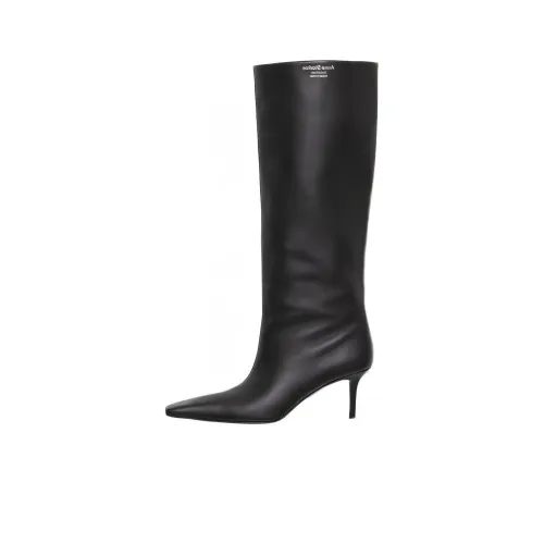 Acne Studios 80mm Leather Knee Boots