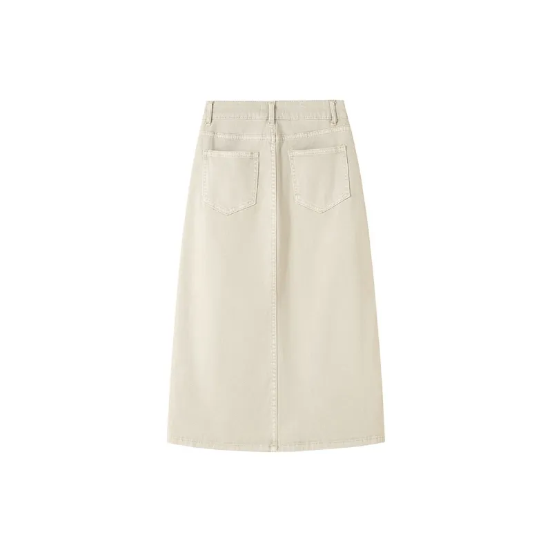 Jean West Denim Long Skirts Women's-8