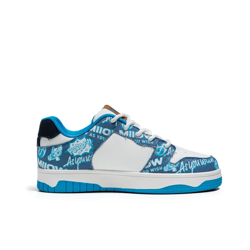 MIIOW Trend Party Series Coverage Anti-Slip Wear-Resistant Lightweight Breathable Low-Top Skateboard Shoes Unisex-2