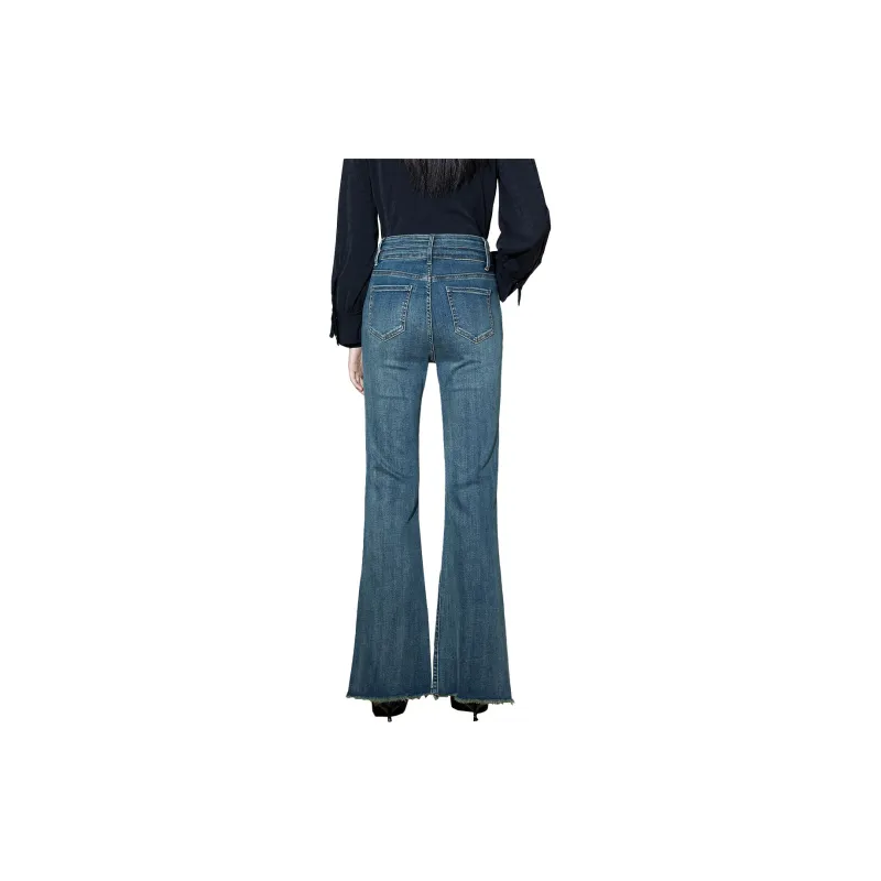 SMEN Jeans Women's Denim Blue-1