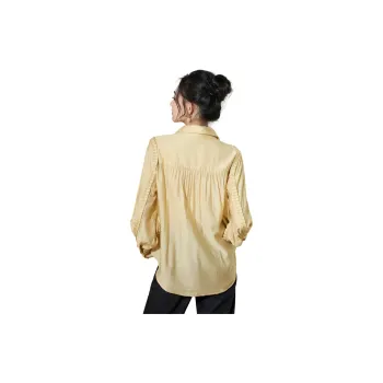 SMEN Shirts Women's Yellow