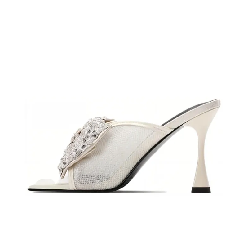 Princess & Isabel Slide Slippers 8cm Women's-2