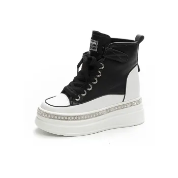 NRDROFFICIAL Cushioning Balance Wear Resistant Lightweight Water Resistant Slip Resistant High Top Casual Shoes Women's