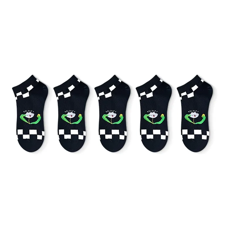 SALOATO Ankle Socks Women's 5 Pack-24