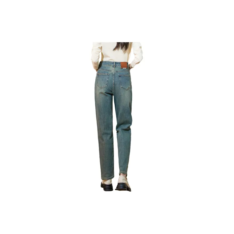 SMEN Jeans Women's Denim Blue-1