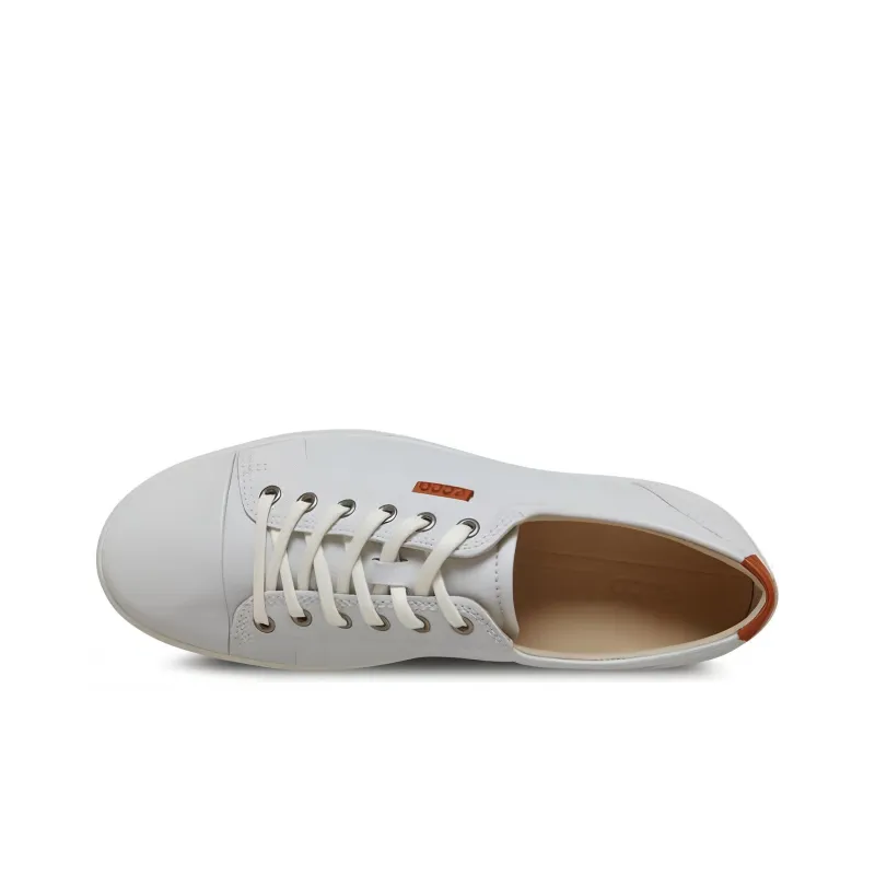 Ecco Soft 7 Cushioning, Slip Resistant, And Abrasion Resistant Low Top Casual Shoes Men's White-2