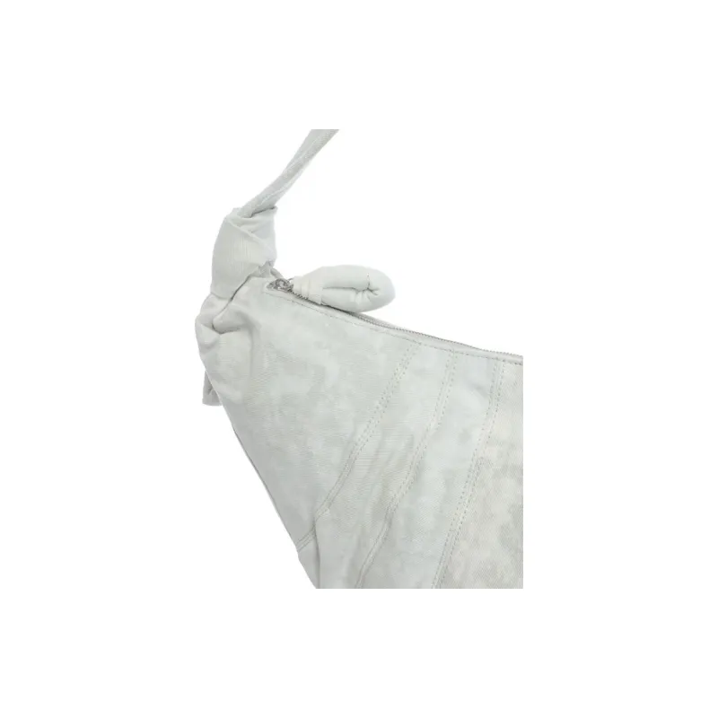 Lemaire Croissant Series Cotton Handbag Shoulder Bag Women's White-4