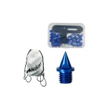 White Backpack+Boxed Blue Carbon Tip Nails (Set of 34 Pcs+Nail Pullers)