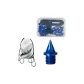 White Backpack+Box of Blue Carbon Tipped Nails (34 Pcs+Nail Pullers)
