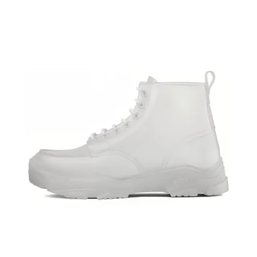 DIOR Rubber Boots Beige