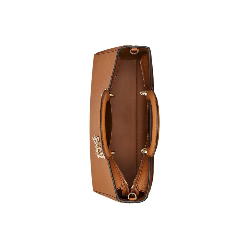 DIOR Grain Cow Leather Lady Dior Bag, Shoulder Bag, Crossbody Bag, Handbag Large Size Women's Brown-4