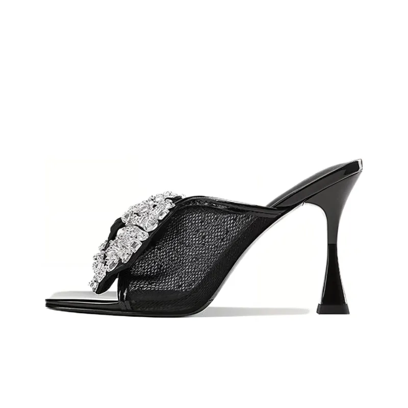 Princess & Isabel Slide Slippers 8cm Women's-0