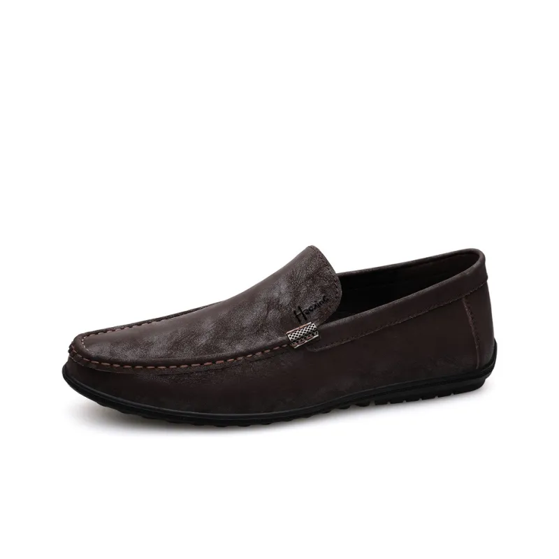 Extravagant Beanie Shoes Men's Brown-1