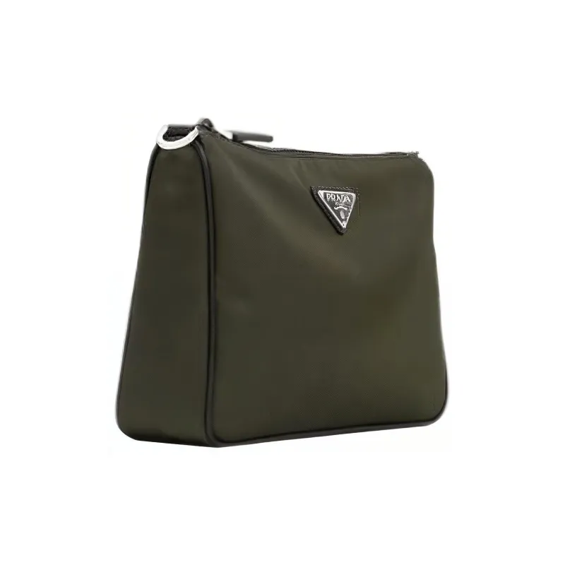 PRADA Polyamide Messenger Bag Crossbody Bag Shoulder Bag Men's Green-1