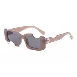 Brown Frame with Black Gray Lens