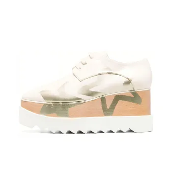 Stella McCartney Elyse Low-Top Platform Shoes Women's White