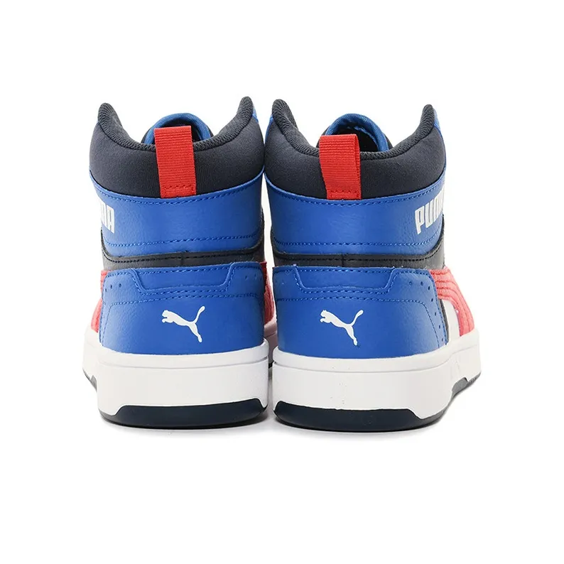 PUMA Rebound Joy Mid Top Skateboard Shoes Unisex Blue-3