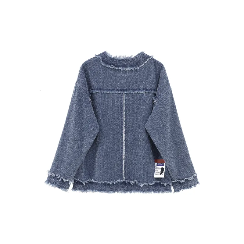 QISENYAR Denim Jackets Unisex-3