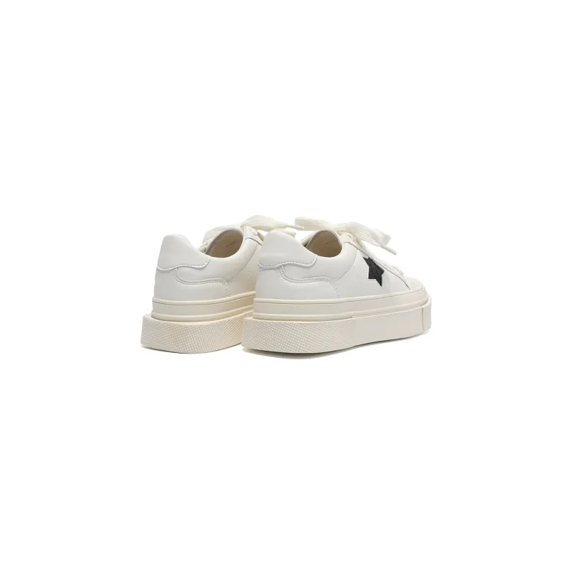 GRACEGIFT Anti-Slip And Wear-Resistant Height Increasing Low-Top Skateboard Shoes Women's-3
