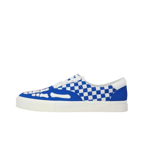 AMIRI Lace-Up 'Skeleton Toe - Blue Checkered'