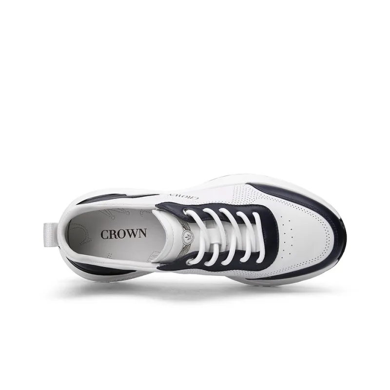CROWN Wear-Resistant Slip-Resistant Low-Top Casual Shoes Men's-7