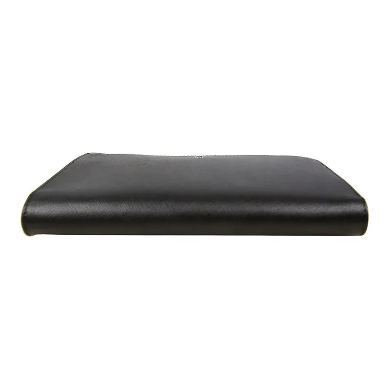 MONTBLANC Leather Clutch Trumpets Men's Black-4