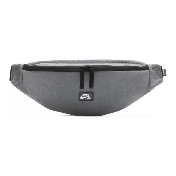 Nike Fabric Sling Bag Crossbody Bag Fanny Pack Regular Unisex Gray