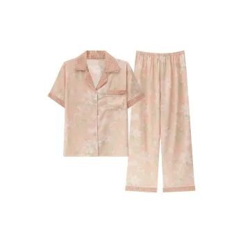 Mulong Family Pajama Set Women's Ice Snow Silk