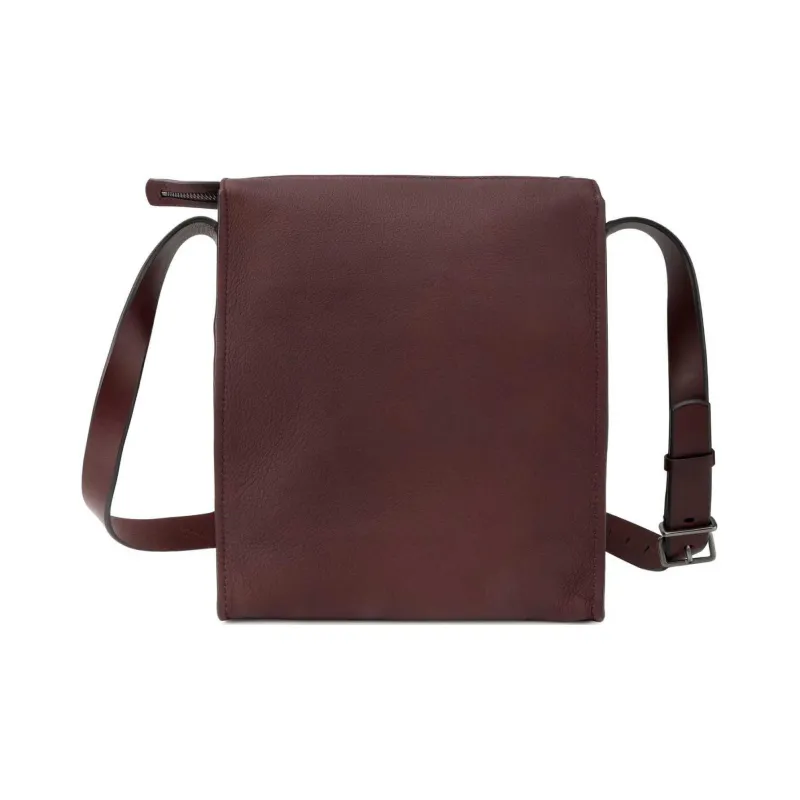 BALLY Cow Leather Messenger Bag Crossbody Bags Shoulder Bags Men's Brown-6