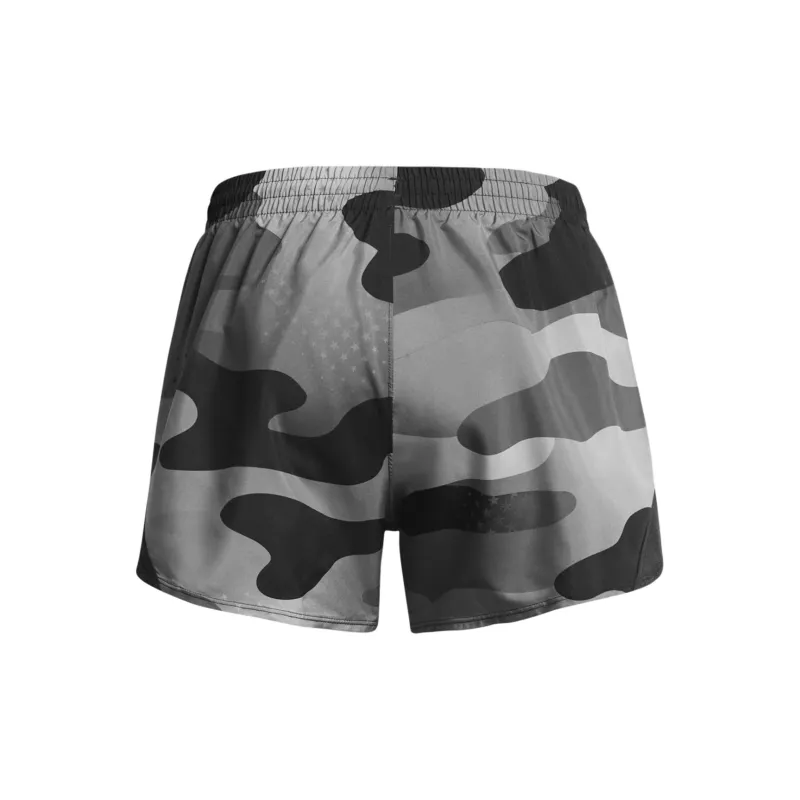 Under Armour UA Fly-By Freedom Casual Shorts Women's Modern Gray-1