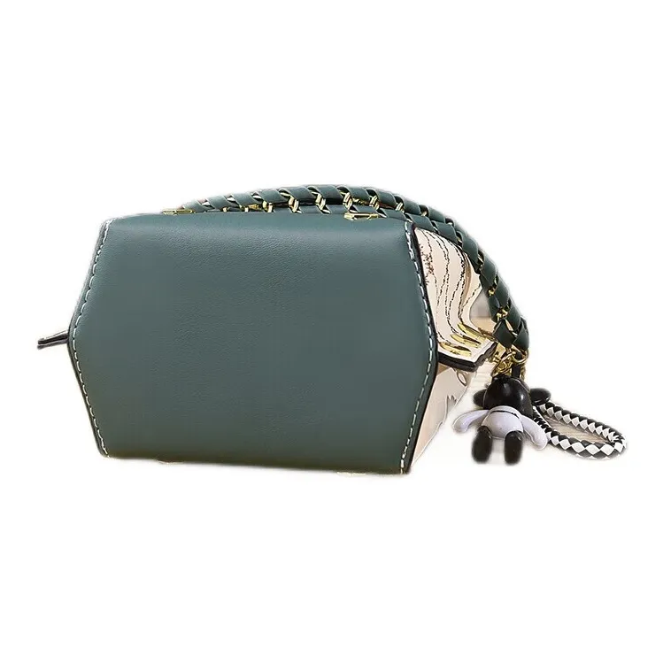 Weymond PU Small Shoulder Bag Crossbody Bag Cell Phone Pouch Regular Women's Green/Pink/White/Black/Khaki-12