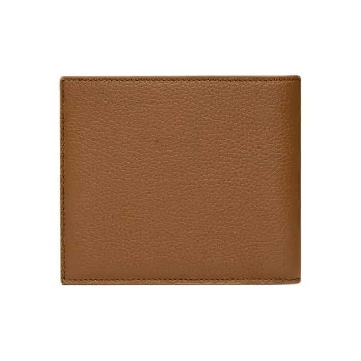 SAINT LAURENT CASSANDRE Cow Leather Wallet Men's Fox-1