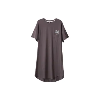 Dorame Home Nightgown Women's Dark Gray