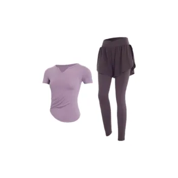 SINGLELADY Yoga Sets Polyester Pilates Training Quick-Dry Workout Clothing